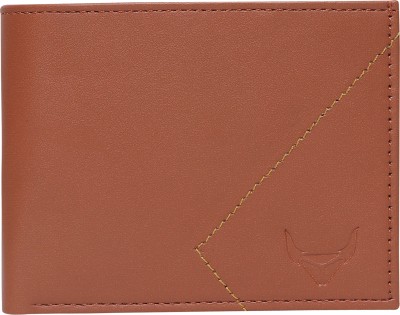 USL Men Tan Artificial Leather Wallet(6 Card Slots)