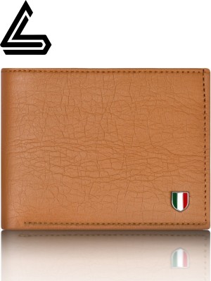 LOISE BORREN Men Trendy, Casual, Formal Tan Artificial Leather Wallet(6 Card Slots)