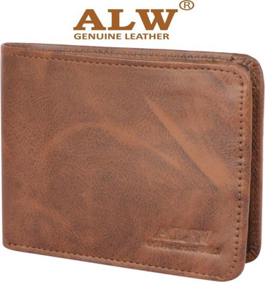 zaphod Men Brown Artificial Leather Wallet(8 Card Slots)