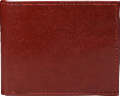 HouseOfCommon Men Maroon Artificial Leather Wallet(8 Card Slots)