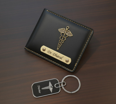 Mizi Craft Men Casual, Formal, Travel, Trendy, Evening/Party Black Artificial Leather Wallet(3 Card Slots)