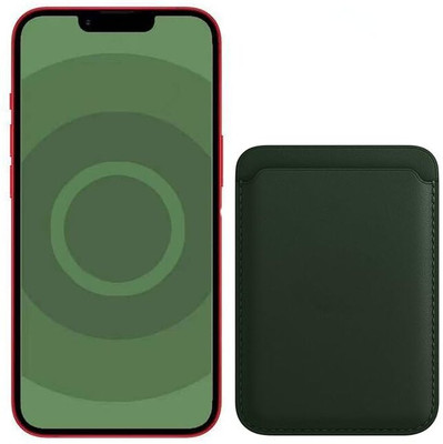 KRZNA Men & Women Casual, Ethnic, Evening/Party, Formal, Travel, Trendy Green Genuine Leather Wallet(1 Card Slot)