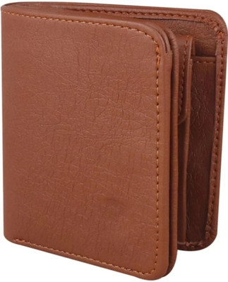 SHAMRIZ Men Tan Artificial Leather Wallet(7 Card Slots)