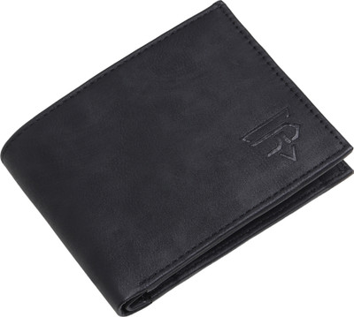 JND Men Casual, Travel Black Artificial Leather Wallet(5 Card Slots)