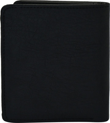 Kastner Men Casual Black Artificial Leather Wallet(4 Card Slots)