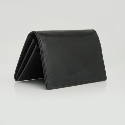 MIDRIF Men & Women Casual, Evening/Party, Formal, Travel Black Genuine Leather Card Holder(6 Card Slots)