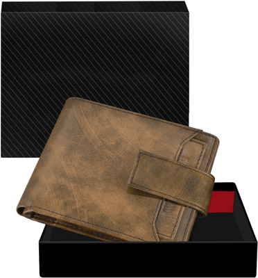 PARTH ENTERPRISE Men Casual, Evening/Party, Formal Brown Artificial Leather Wallet(7 Card Slots)