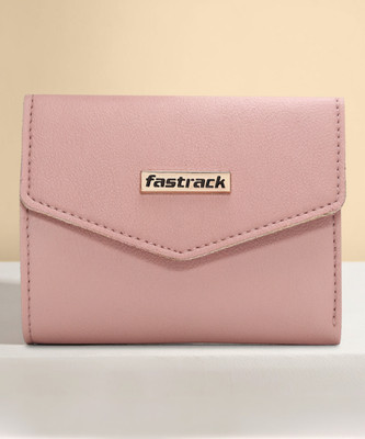Fastrack Women Trendy Pink Artificial Leather Wallet(4 Card Slots)
