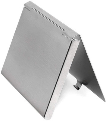 Yellowcoin Unisex Stylish Stainless Pocket Business Card holder Visiting/Debit/Credit Cards 8 Card Holder(Set of 1, Silver)