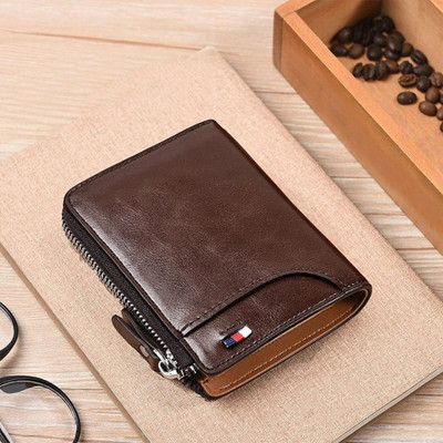 watchstar Men & Women Casual, Formal Brown Genuine Leather Card Holder(11 Card Slots)