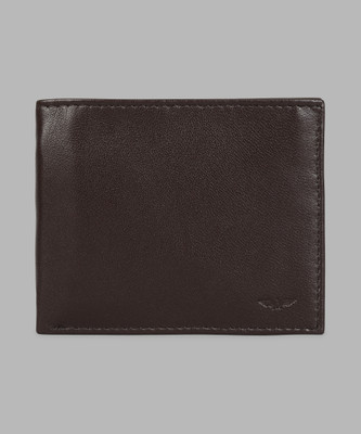 PARK AVENUE Men Brown Genuine Leather Wallet(8 Card Slots)