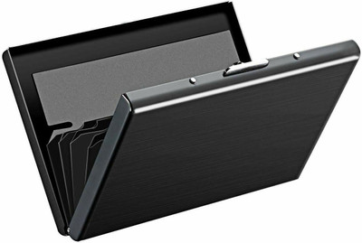 Style 98 10 Card Holder(Set of 1, Black)