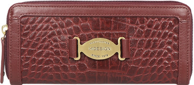 HIDESIGN Women Casual Brown Genuine Leather Wallet(2 Card Slots)