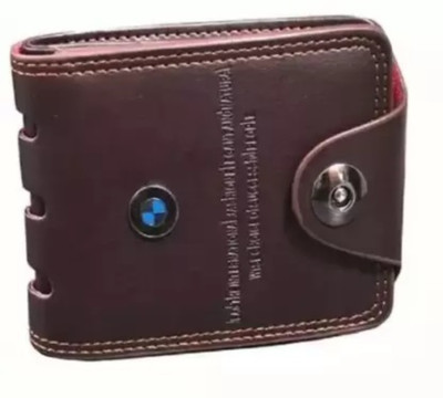 Pavis Men Brown Artificial Leather Wallet(8 Card Slots)