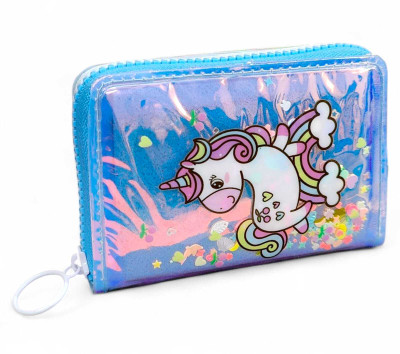 AMYCAUR Women Casual Pink Genuine Leather Wallet(2 Card Slots)