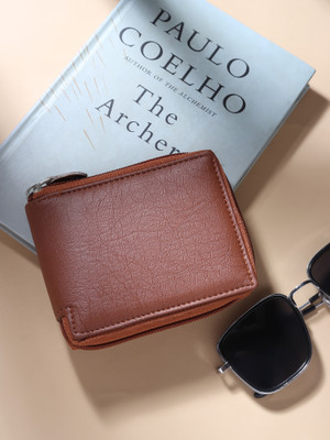 METRONAUT Men Tan Artificial Leather Wallet(5 Card Slots)