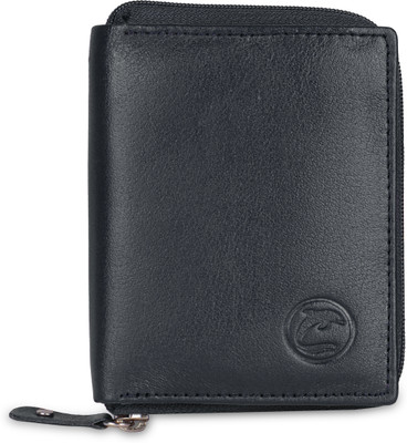 DOLPHIN GLOBAL Men & Women Casual Grey Genuine Leather Card Holder(5 Card Slots)