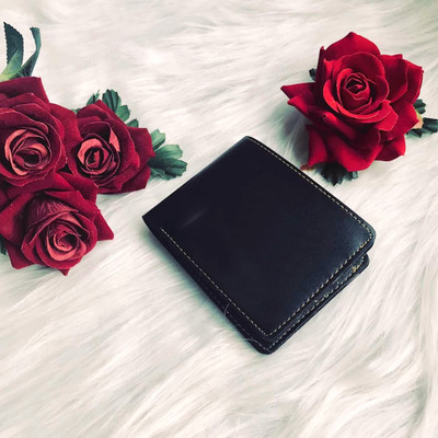 VenussVault Men Casual, Ethnic, Evening/Party, Formal, Travel, Trendy Black Artificial Leather, Genuine Leather Wallet(5 Card Slots)