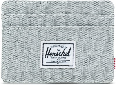 Herschel Men Grey Canvas Wallet(5 Card Slots)