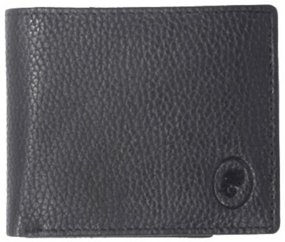 Topsly Men Casual, Formal Black Genuine Leather Wallet(7 Card Slots)