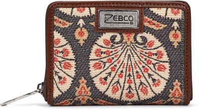 zebco bags Women Casual, Evening/Party, Evening/Party, Travel, Formal, Trendy Multicolor Jute, Artificial Leather Wallet(4 Card Slots)