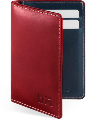 DailyObjects Women Casual Red Artificial Leather Wallet(5 Card Slots)