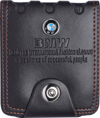 SEEMO Men Brown Artificial Leather Wallet(3 Card Slots)