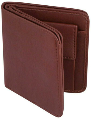 zaphod Men Casual Brown Artificial Leather Wallet(5 Card Slots)