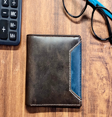 METRONAUT Men Formal Brown Artificial Leather Wallet(6 Card Slots)