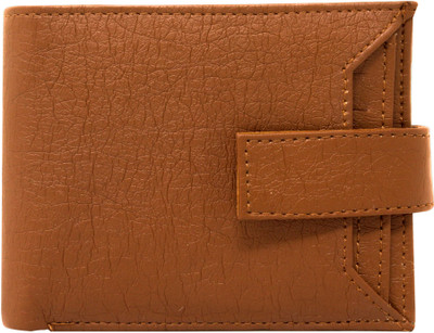 Karma Focus Men Brown Genuine Leather Wallet(7 Card Slots)