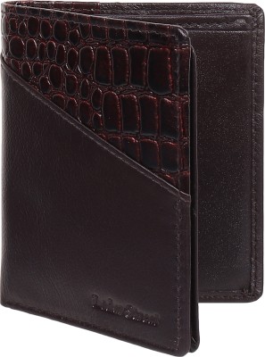 Leder Street Men & Women Trendy, Evening/Party, Travel Brown Genuine Leather Card Holder(8 Card Slots)