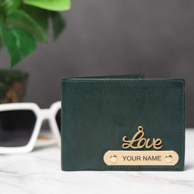 AIR MOUNT Men Green Artificial Leather Wallet(5 Card Slots)