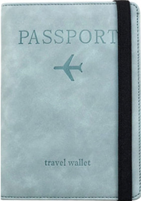 VOGARD Men & Women Casual Blue Artificial Leather Card Holder(4 Card Slots)