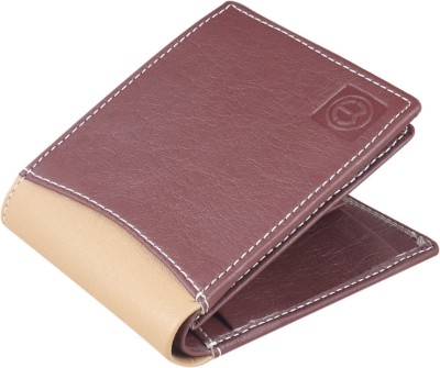 TnW Men Brown Artificial Leather Wallet(6 Card Slots)