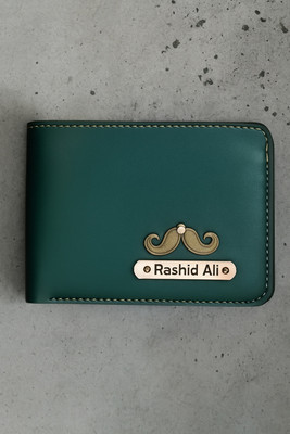 ZynCraft Men & Women Casual Green Artificial Leather Wallet(3 Card Slots)