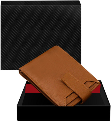 vjcreation Men Casual, Evening/Party, Formal Tan Artificial Leather Wallet(7 Card Slots)