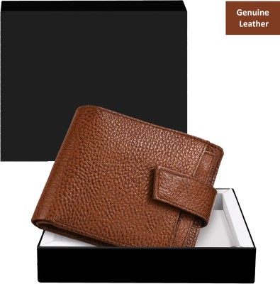 Unikzon Men Casual, Evening/Party, Formal Brown Genuine Leather Wallet(6 Card Slots)