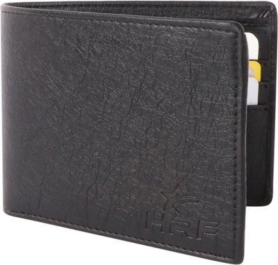 IXORA Boys Trendy Black Artificial Leather Wallet(8 Card Slots)