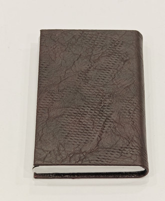 SHARKGOLD Men Casual, Evening/Party, Formal, Trendy, Travel, Ethnic Brown Artificial Leather Card Holder(15 Card Slots)