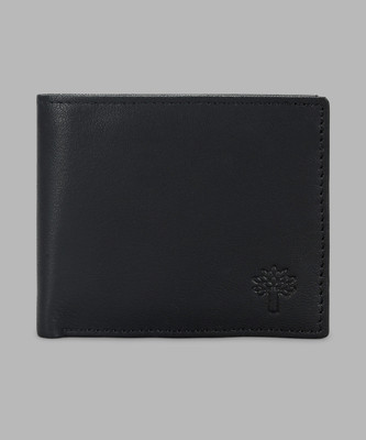 WOODLAND Men Casual Black Genuine Leather Wallet(9 Card Slots)