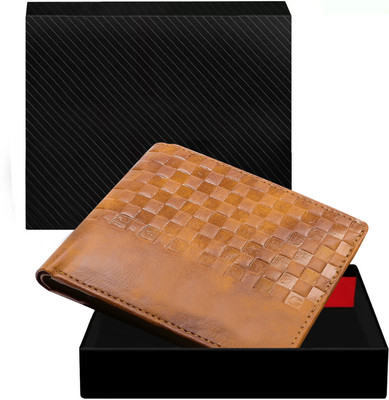 Akshar Enterprise Men Casual, Evening/Party, Formal Brown Artificial Leather Wallet(3 Card Slots)
