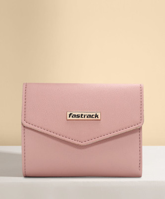 Fastrack Women Trendy Pink Artificial Leather Wallet – Regular Size  (4 Card Slots) For Rs. 269 @ 66 %