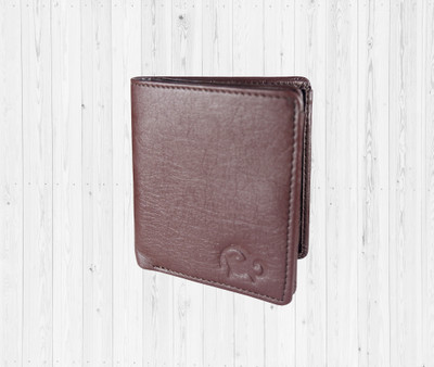 DENNY BLACQ Men Casual Brown Artificial Leather Wallet(7 Card Slots)