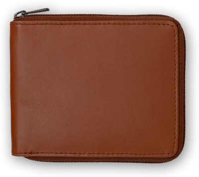 Rich Born Men Travel Tan Genuine Leather Wallet(7 Card Slots)