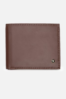 VAN HEUSEN Men Tan Genuine Leather Wallet(5 Card Slots)