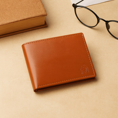 VEMILIO Men Casual, Evening/Party, Formal, Travel, Trendy Tan Artificial Leather Wallet(5 Card Slots)