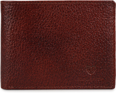 MoonHide Men Travel, Trendy, Evening/Party, Formal Maroon Genuine Leather Wallet(7 Card Slots)