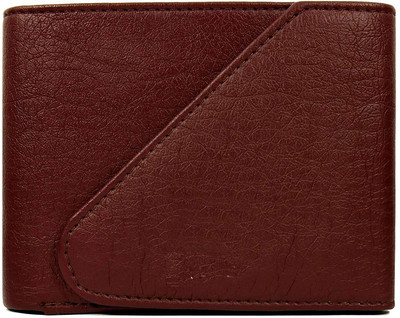 Zoro United Men Brown Artificial Leather Wallet(4 Card Slots)
