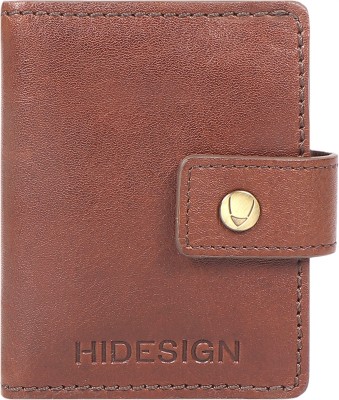 HIDESIGN Men Casual Tan Genuine Leather Wallet(4 Card Slots)