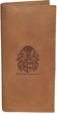 Kan Men Tan Genuine Leather Document Holder(22 Card Slots)
